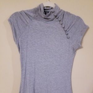 MODA International Short Sleeve Turtleneck S